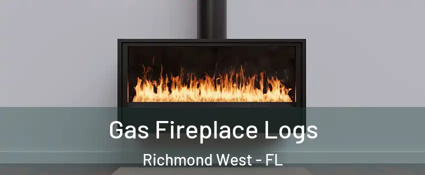  Gas Fireplace Logs Richmond West - FL