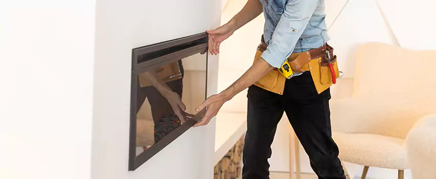 Metal Fireplace Installation in Richmond West, Florida