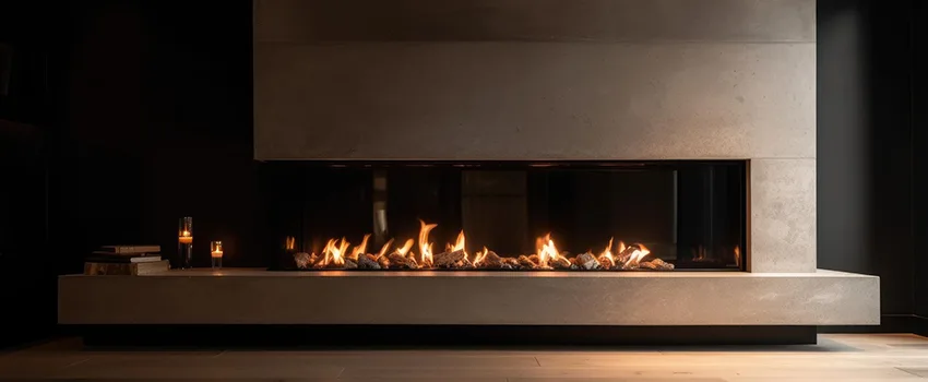 Gas Fireplace Ember Bed Design Services in Richmond West, Florida
