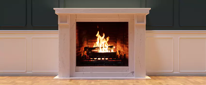 Open Flame Wood-Burning Fireplace Installation Services in Richmond West, Florida