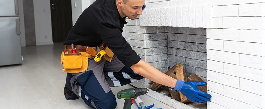 Fireplace Damaged Damper Frame Repair Services in Richmond West, Florida