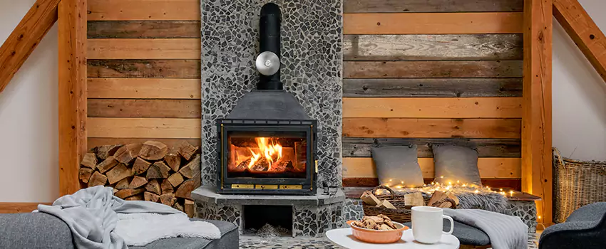 Thelin Hearth Products Direct Vent Gas Stove Fireplace Inspection in Richmond West, Florida